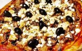 Pizza Casera de Hojaldre con Setas
