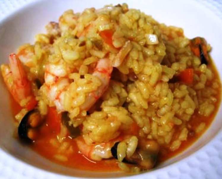 Receta Arroz Meloso Con Gambas Y Calamares | Mis Recetas Caseras