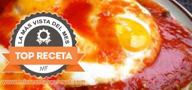RECETA MÁS VISTA: Huevos a La Ranchera