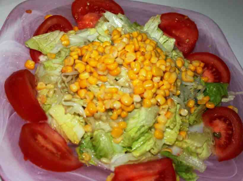 Receta Ensalada Variada Con Brotes De Soja | Mis Recetas Caseras